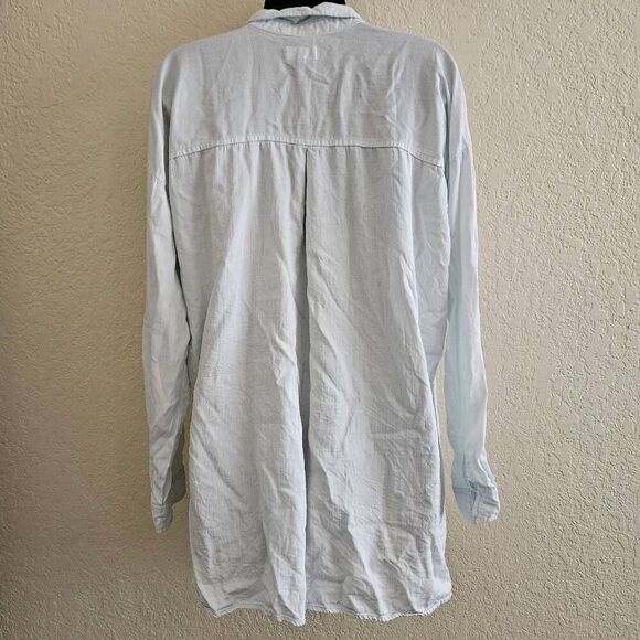 Thread & Supply Relaxed Fit Bella Wash Button Down Shirt - Picture 6 of 8